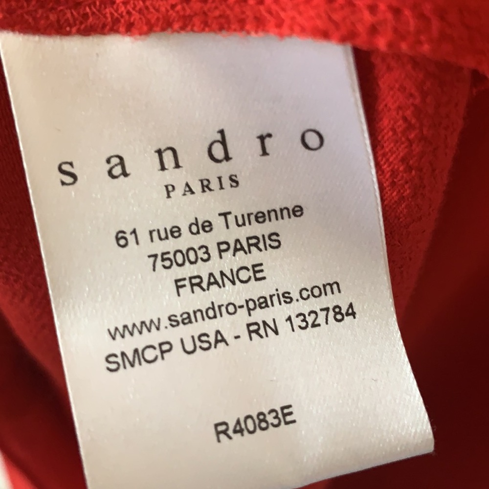 Sandro Rustico Shift Dress - Picture 9 of 10
